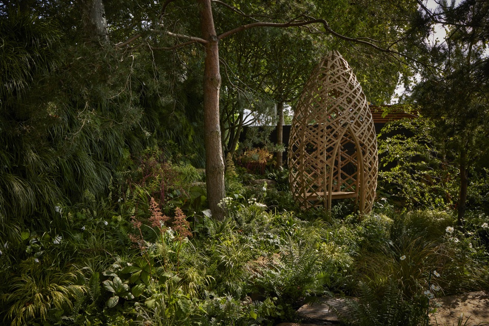 Bamboo Structures Crown 2021 Chelsea Flower Show Xylotek