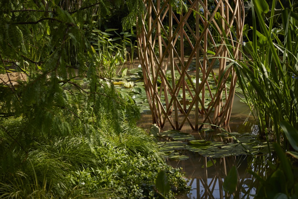 Bamboo Structures Crown 2021 Chelsea Flower Show Xylotek