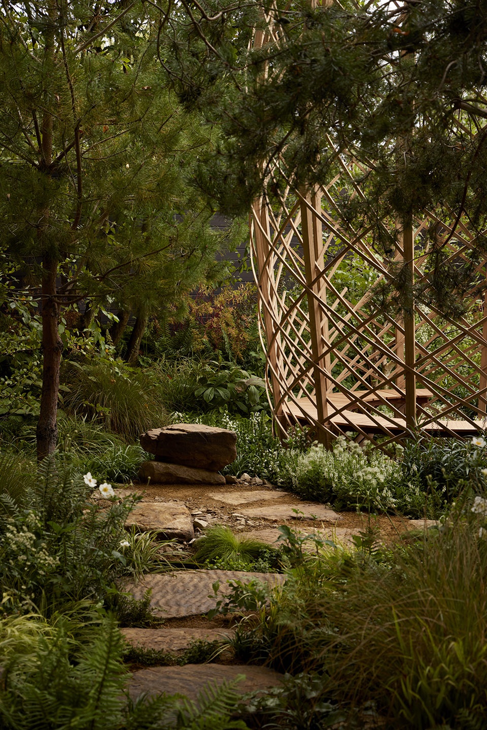 Bamboo Structures Crown 2021 Chelsea Flower Show Xylotek