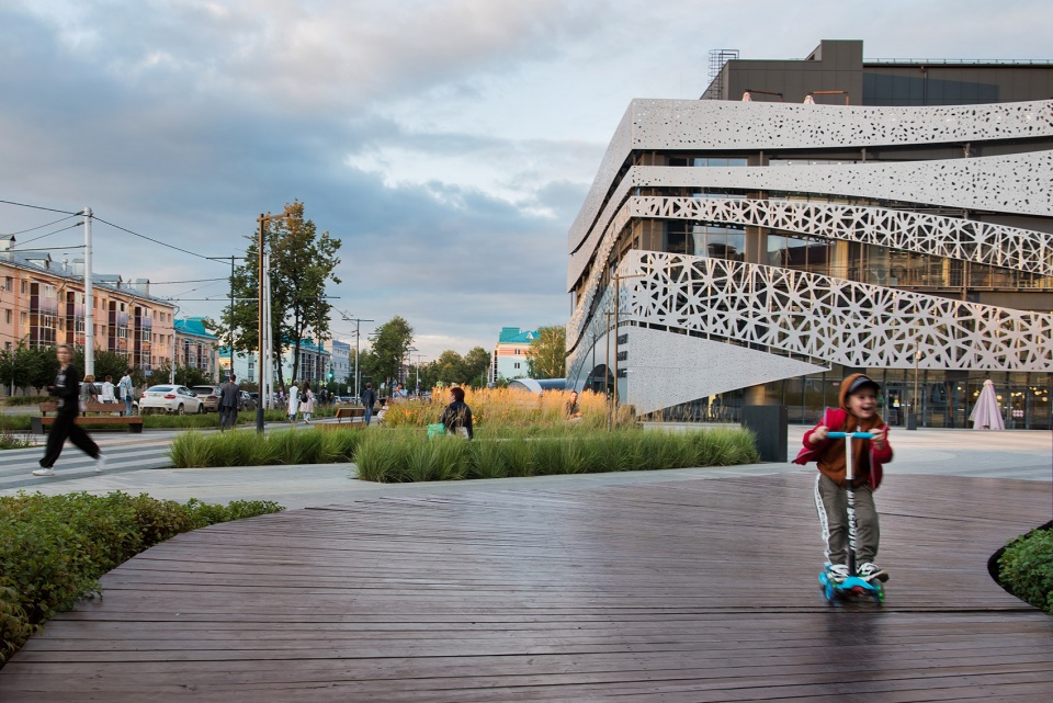 Renovation of the citycenter of Almetyevsk Arcanika