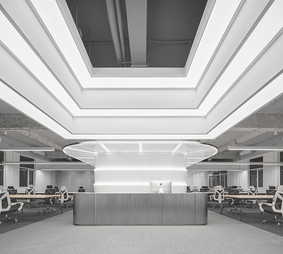 cyber white garden office space design for an advertising media firm beijing by ateliertree