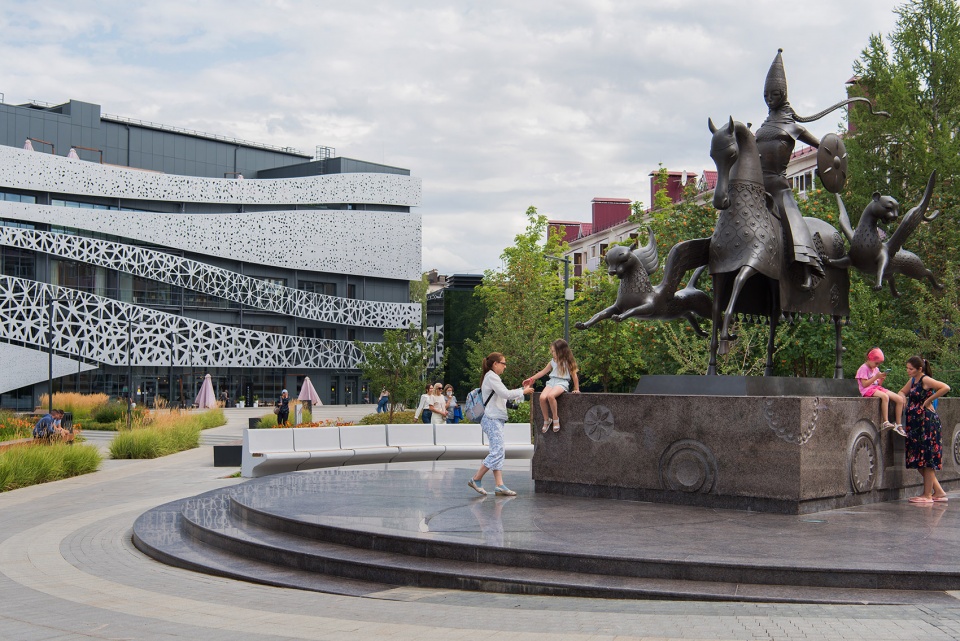 Renovation of the citycenter of Almetyevsk Arcanika