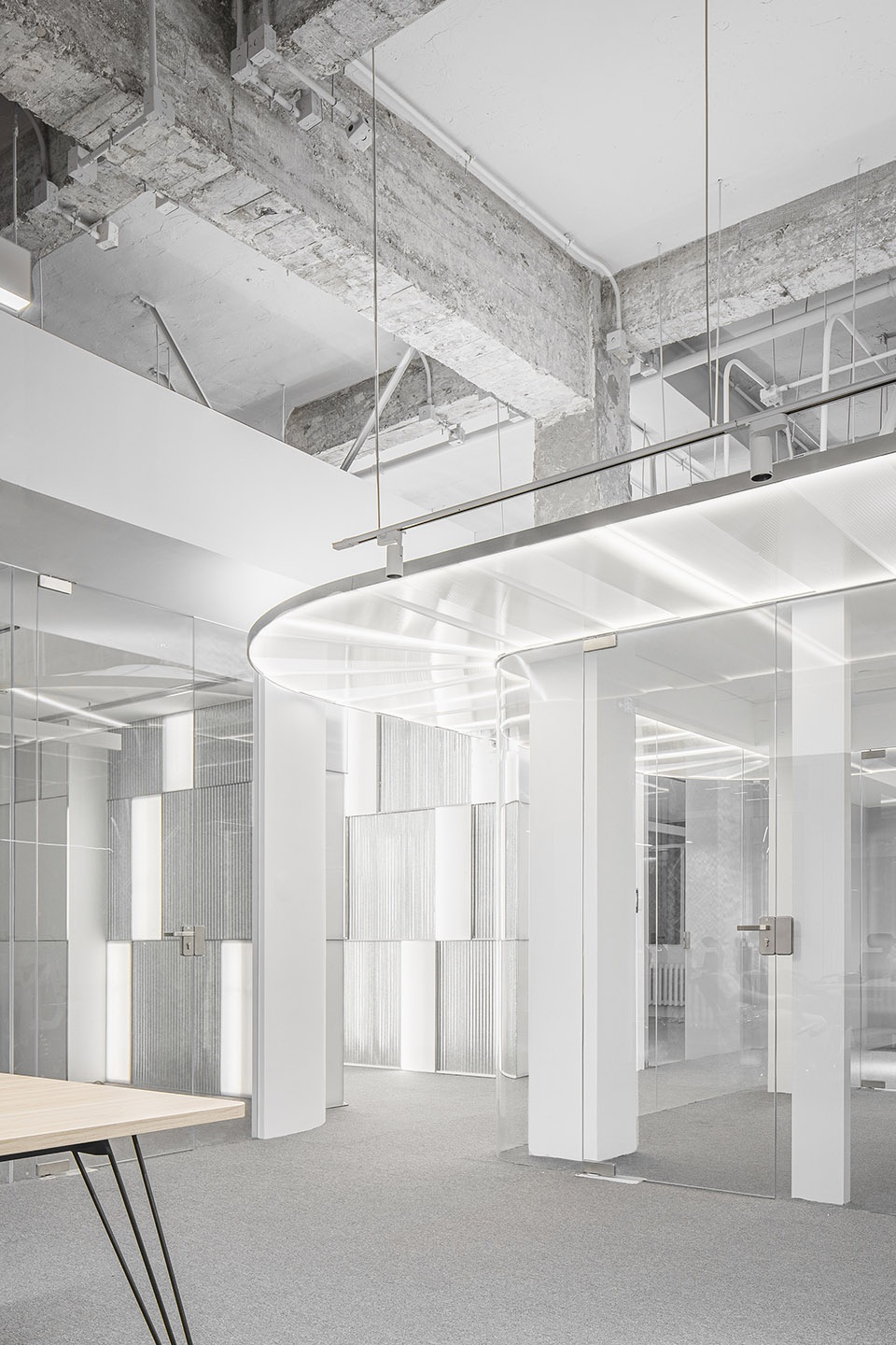cyber white garden office space design for an advertising media firm beijing by ateliertree