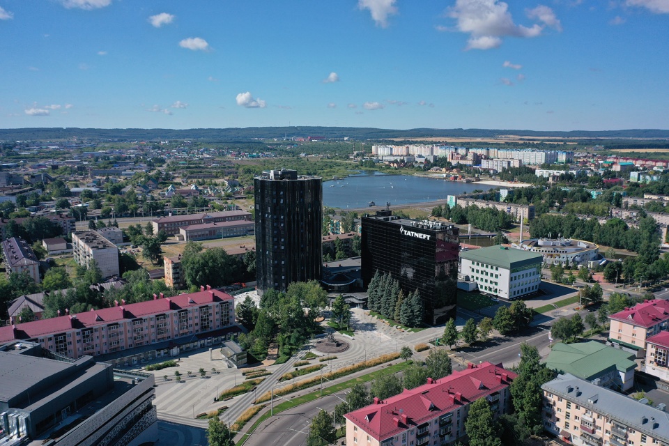 Renovation of the citycenter of Almetyevsk Arcanika