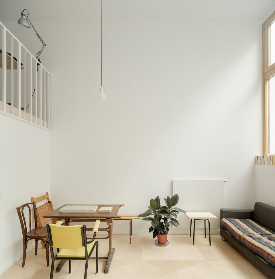 housing and ateliers in rue polonceau paris by yua studio darchitecture