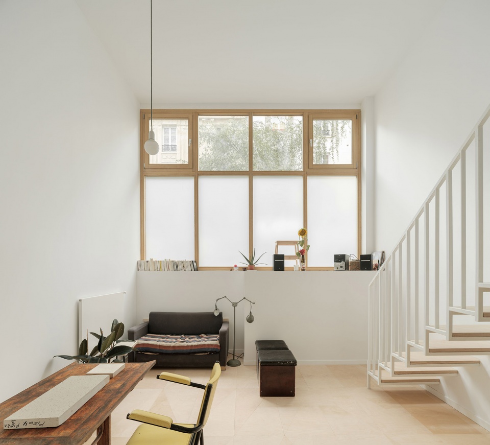 housing and ateliers in rue polonceau paris by yua studio darchitecture