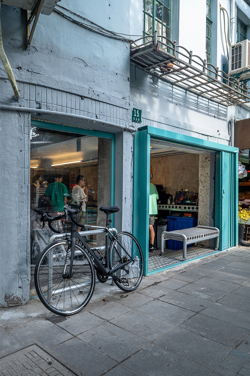 manual espresso bar shanghai by office coastline