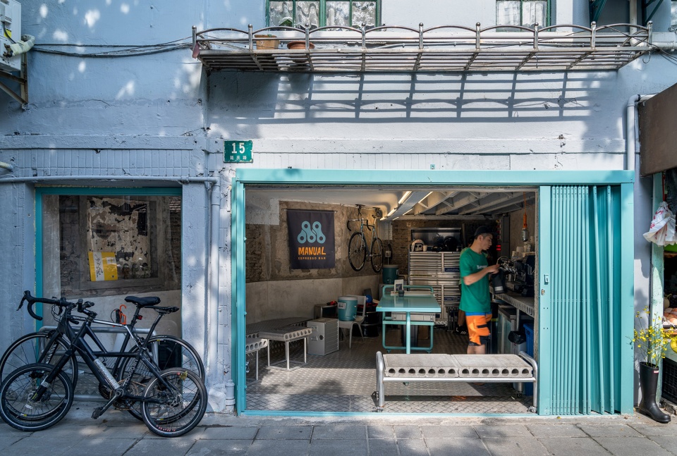 manual espresso bar shanghai by office coastline