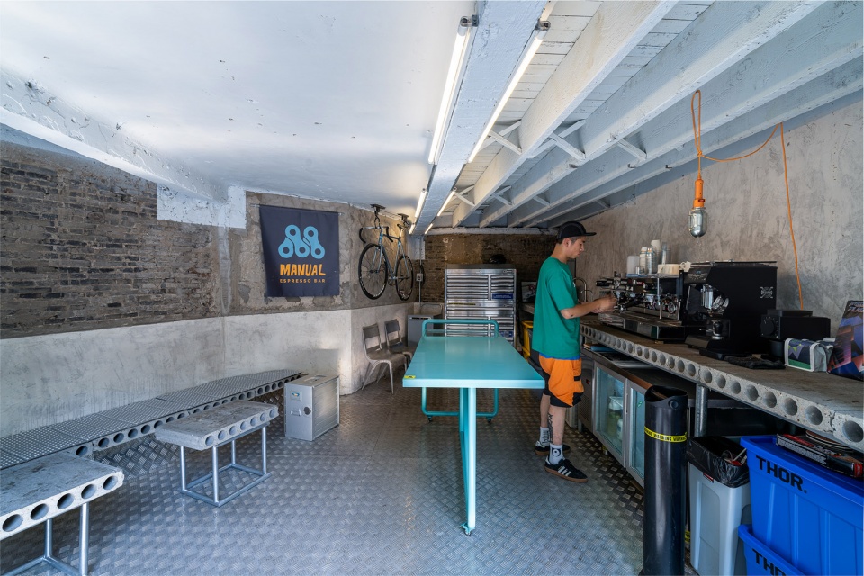 manual espresso bar shanghai by office coastline