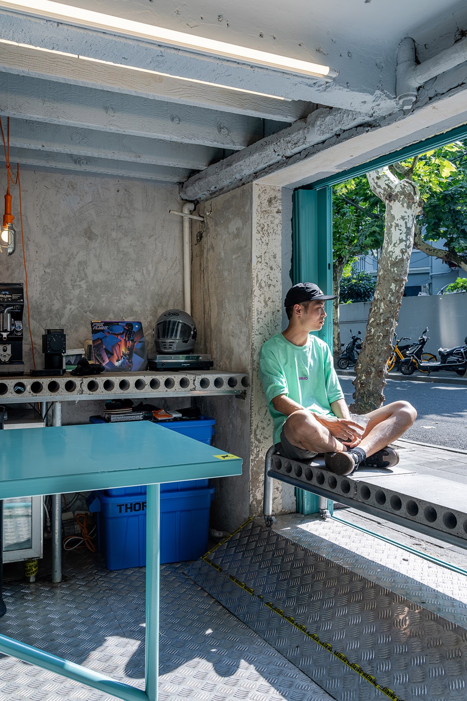manual espresso bar shanghai by office coastline