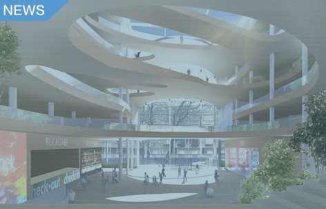 汉堡超级图书馆 - 建筑文化学院工作坊成果展 / gmp