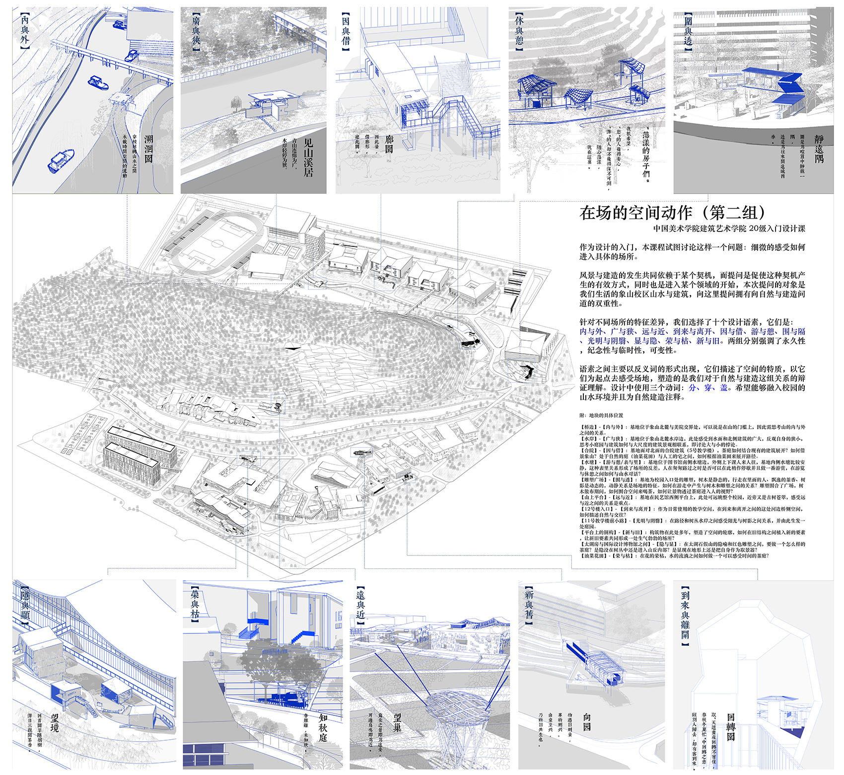 anwesenheit and spatial action by li wenxi