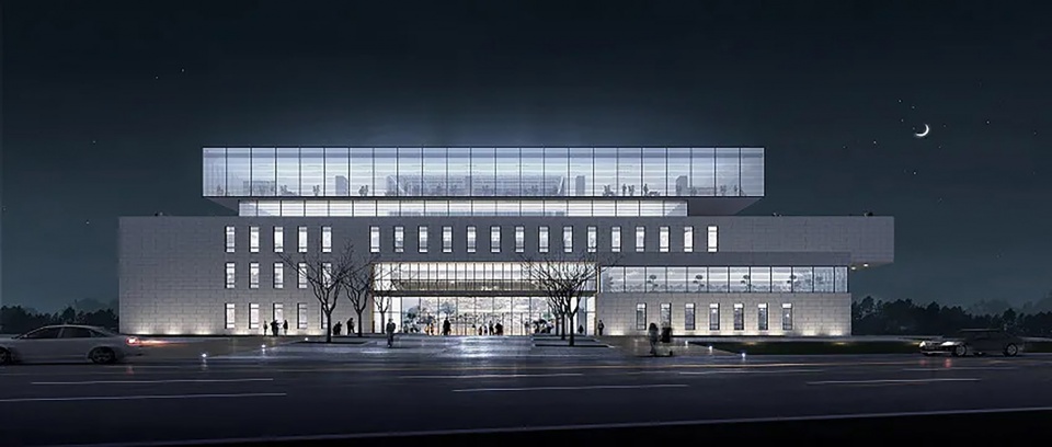 dongtai library complex renovation china by shanghai oria planning architectural design co ltd