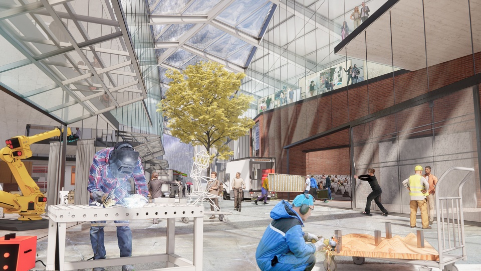 ds r selected to design rice university new arts building sarofim hall