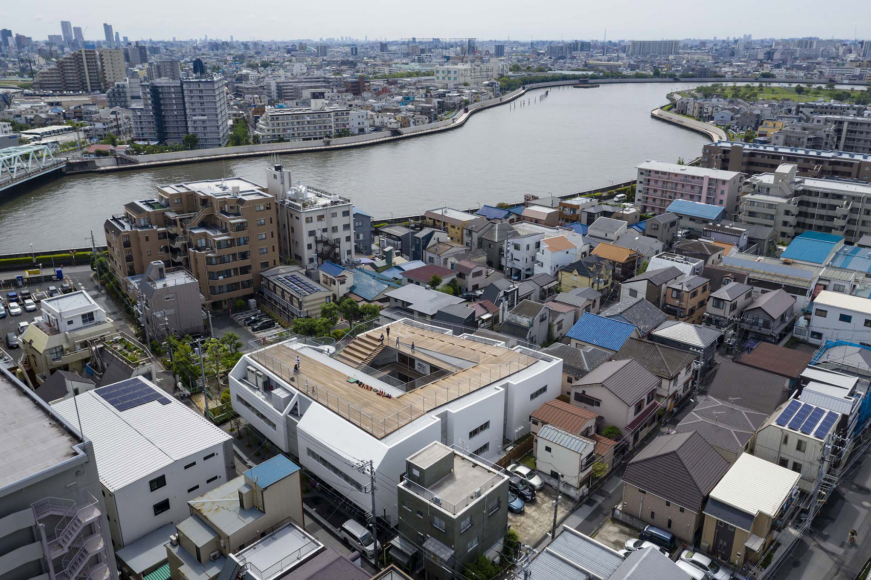 higashitateishi nursery school by aisaka architects atelier