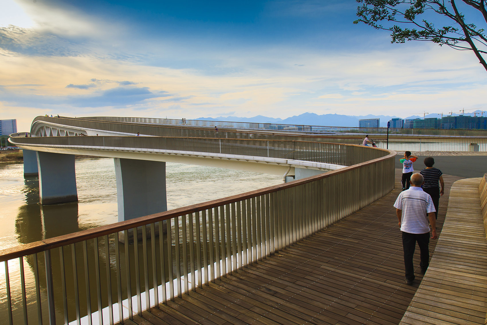 Lixian Landscape Bridge China by Turenscape