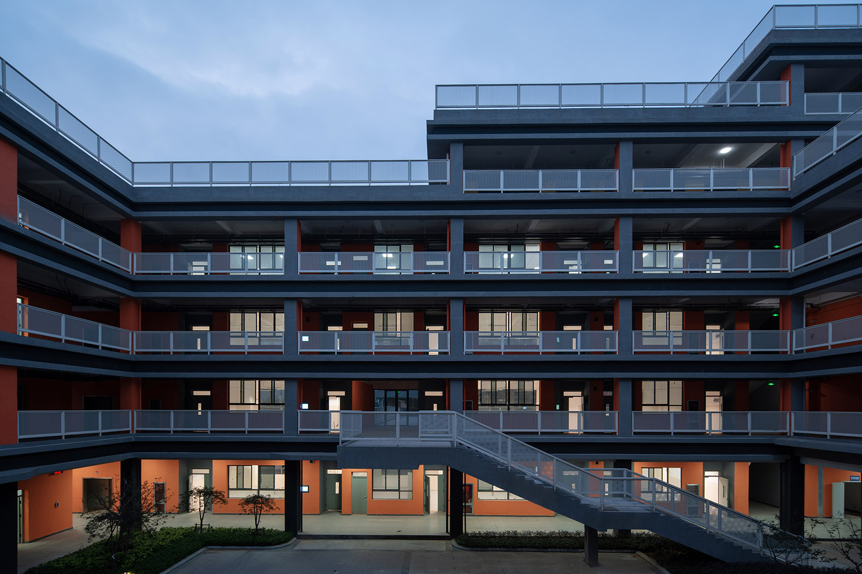 New Campus of Lujiang No 2 Middle School China by SZAD Hefei Branch