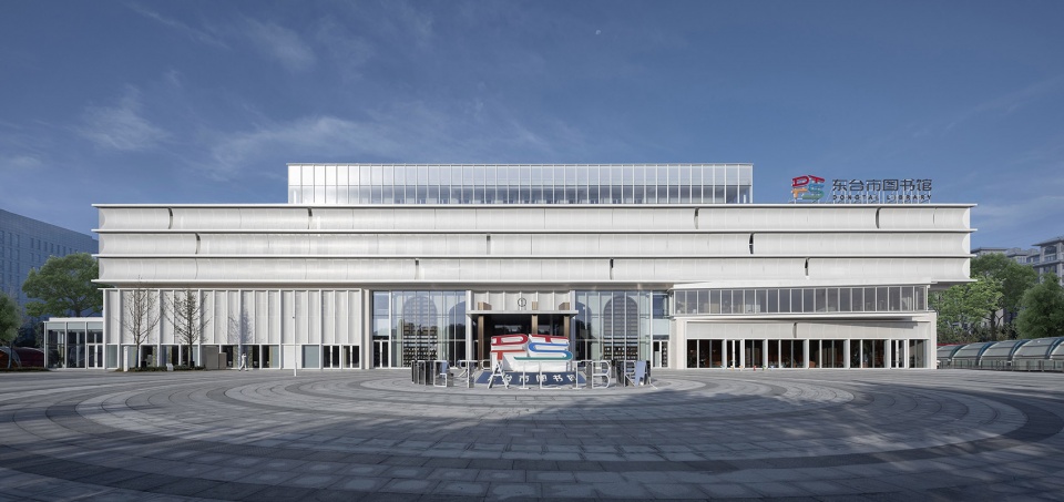 dongtai library complex renovation china by shanghai oria planning architectural design co ltd
