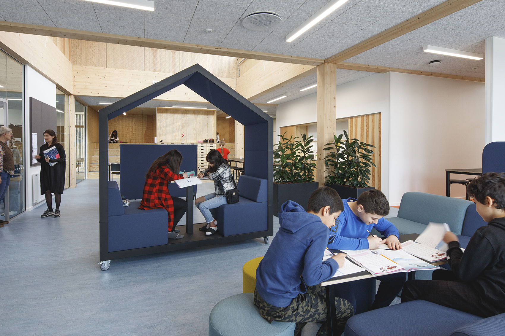 erlev school by arkitema architects
