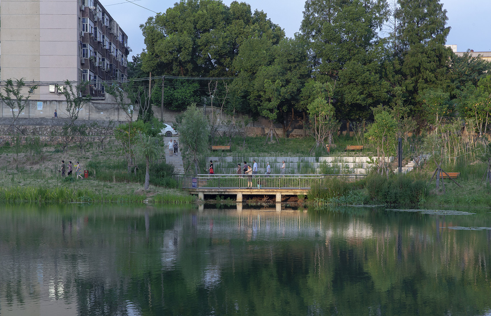 Chizhou City Moat Heritage Park Chizhou Anhui by UP S