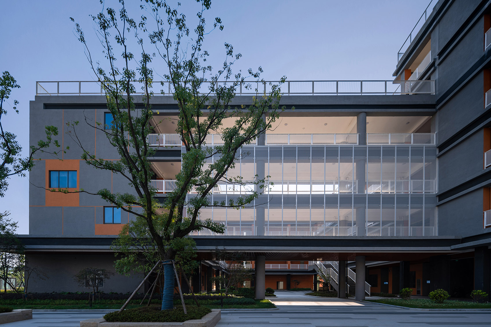 New Campus of Lujiang No 2 Middle School China by SZAD Hefei Branch