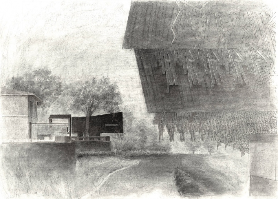 anwesenheit and spatial action by li wenxi