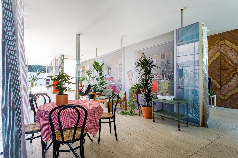never demolish intervention at mies van der rohe pavilion