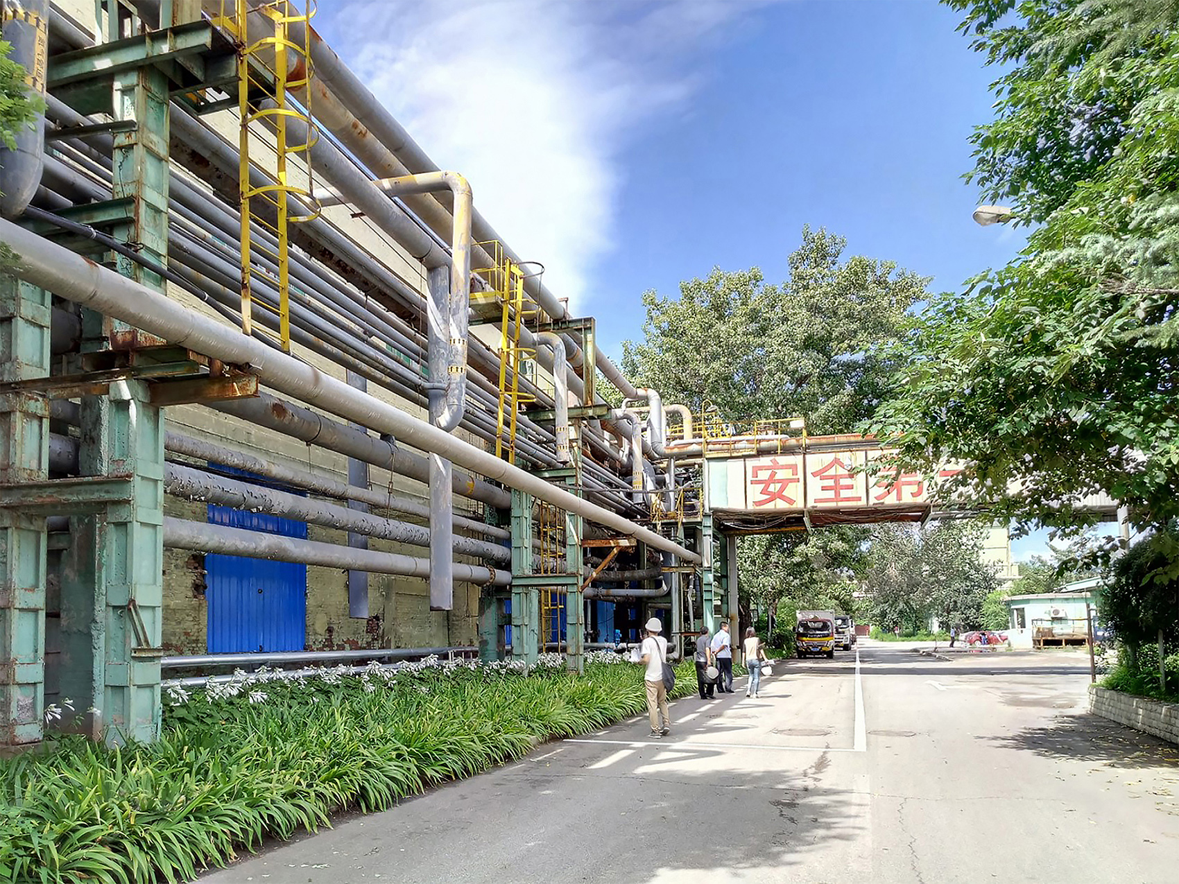 regeneration project of shougang oxygen factory southern area china by cctn architectural design