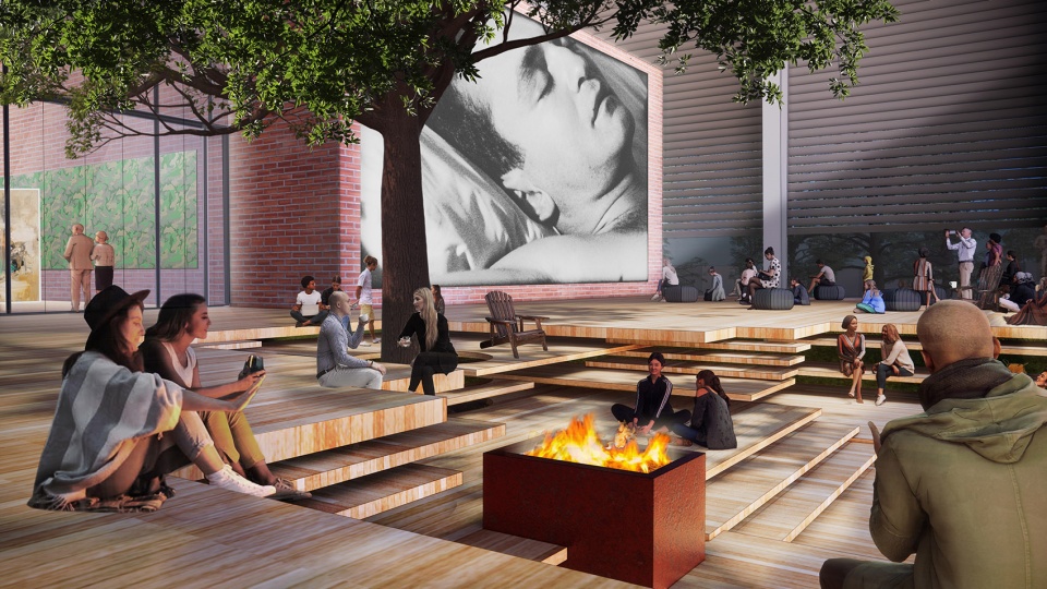 ds r selected to design rice university new arts building sarofim hall