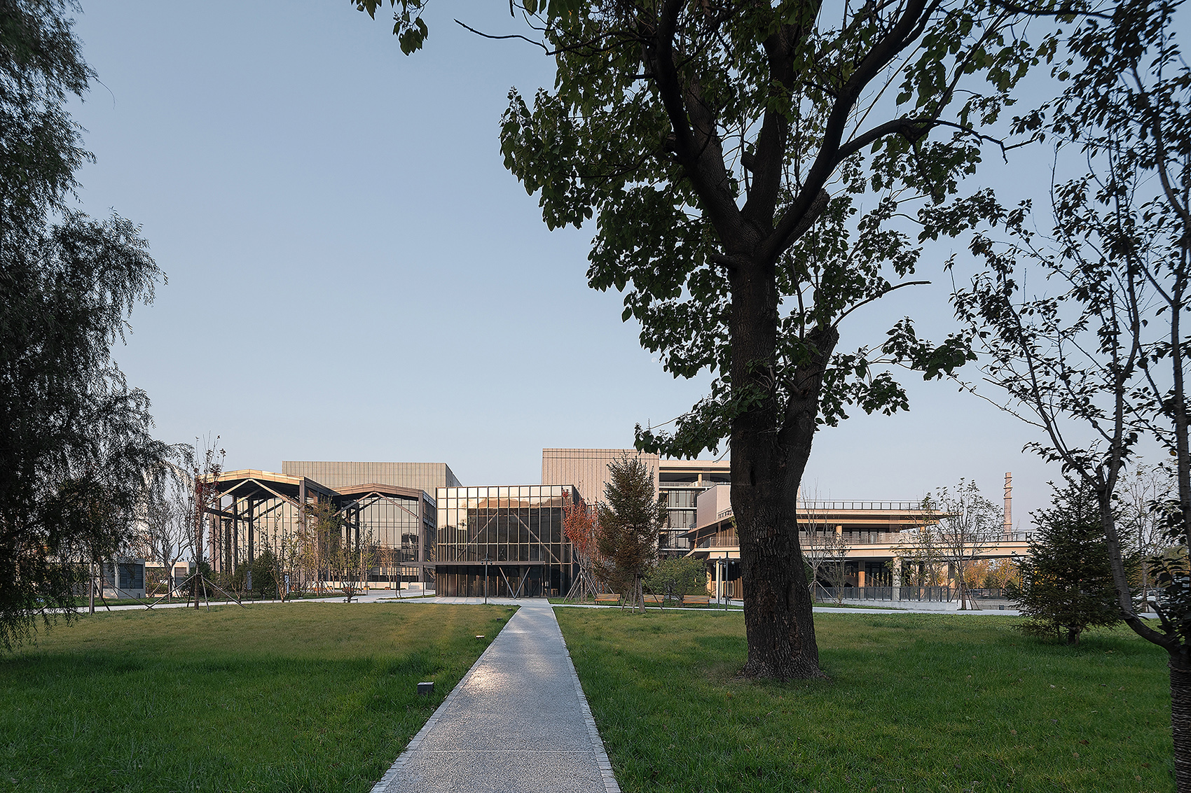 regeneration project of shougang oxygen factory southern area china by cctn architectural design