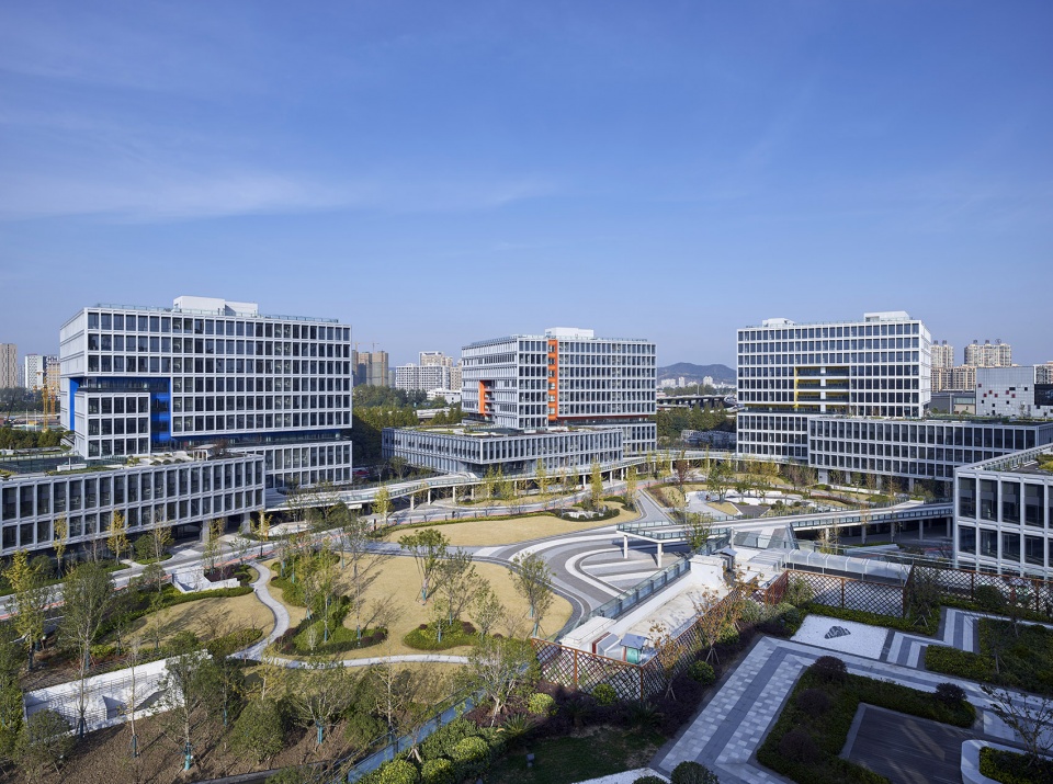 Planning the phase II park of Alibaba Software producing base in Hangzhou