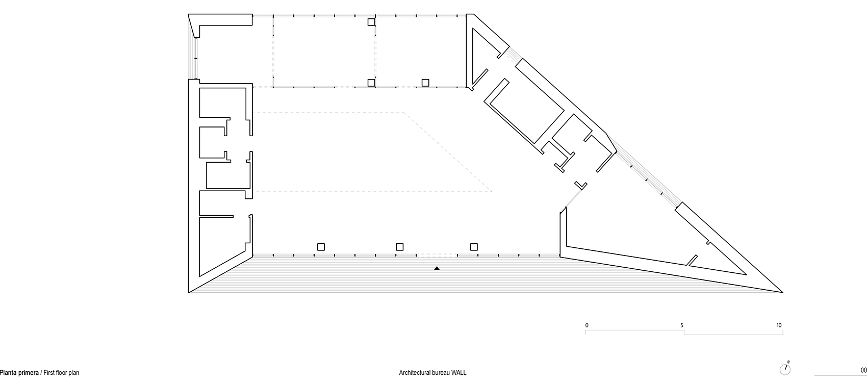 forst sales office by architectural bureau wall