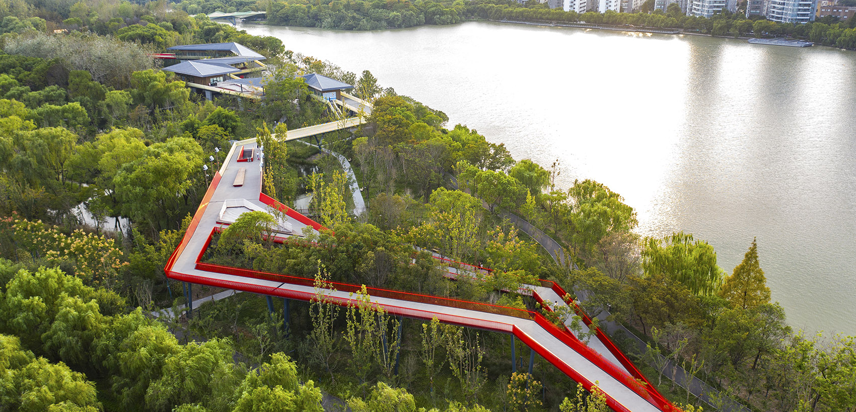 Jiaxing Nanhu Park China by Turenscape