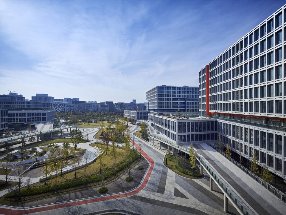 Planning the phase II park of Alibaba Software producing base in Hangzhou