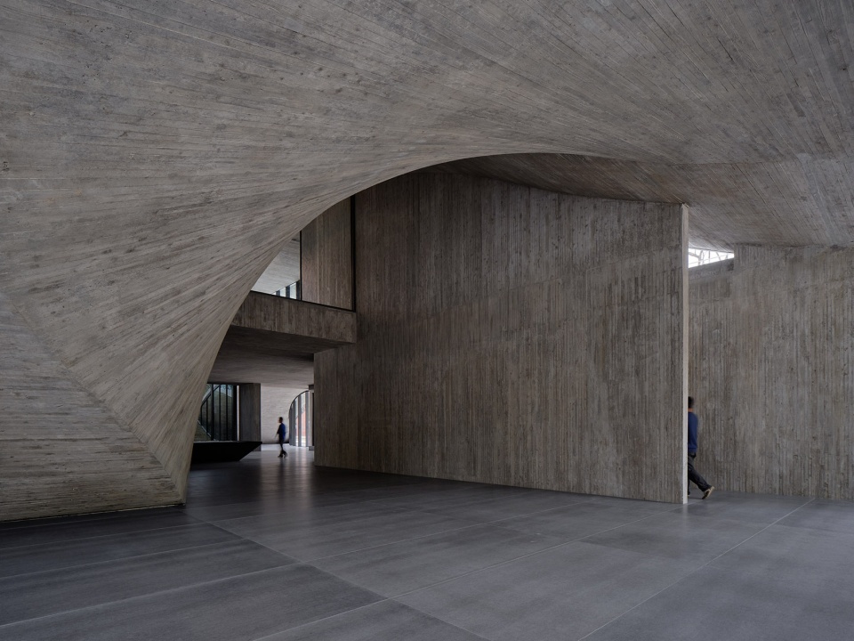 dongfeng parlor exhibition hall of the future town china by original design studiotjad