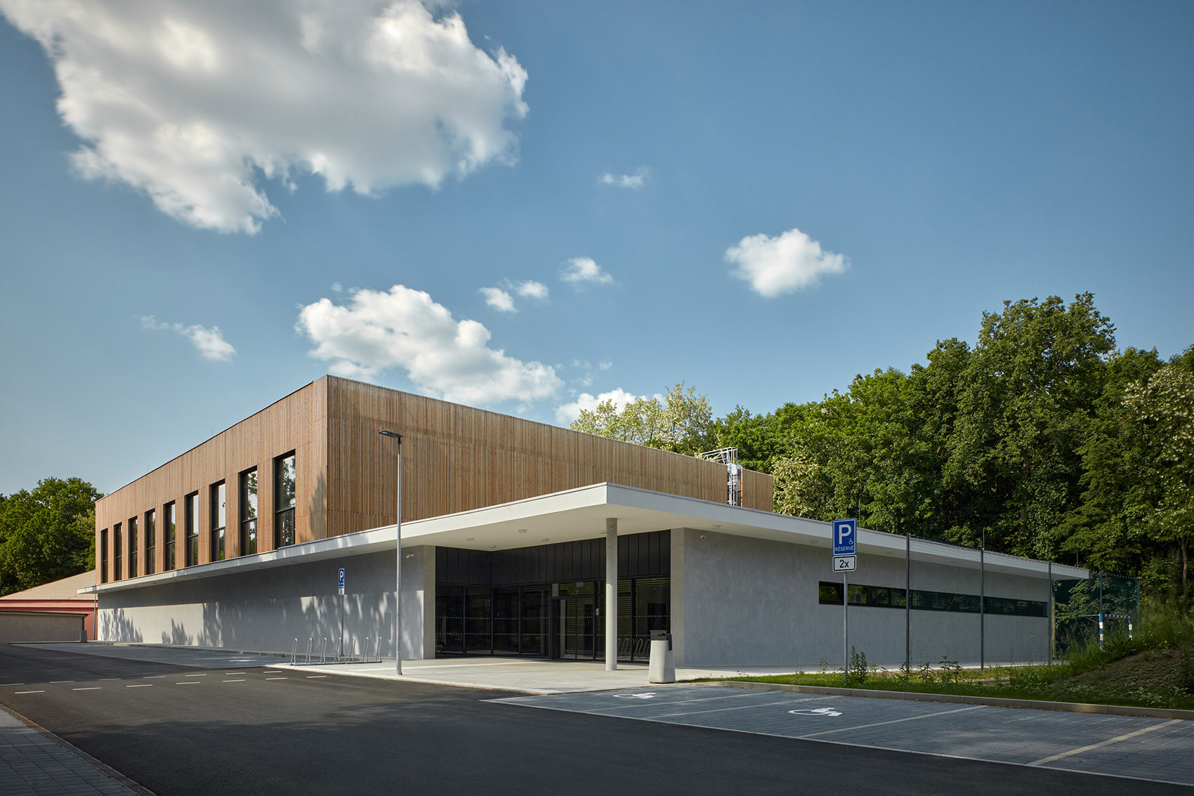 sports hall in borky by ov a