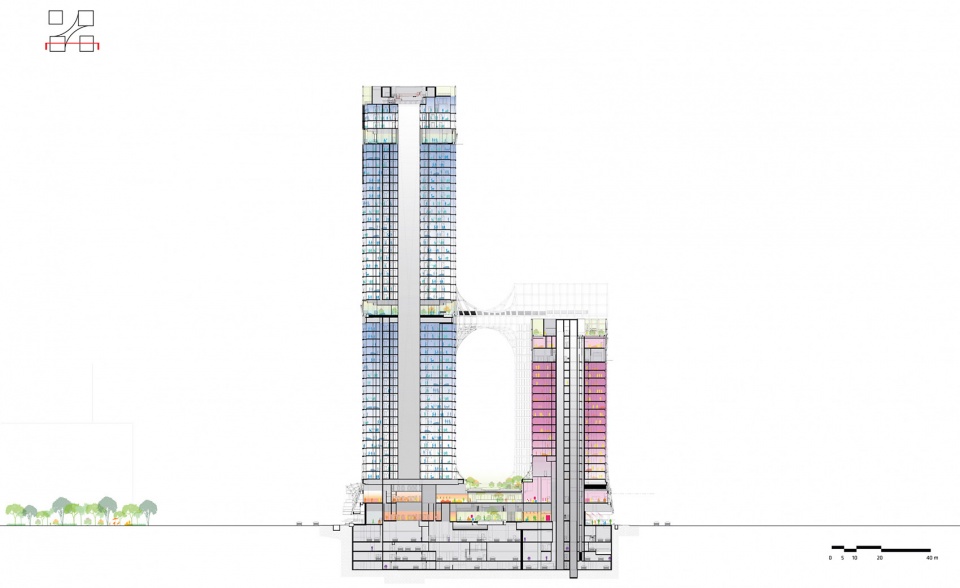 Tallest residential building along Singapore River designed by BIG