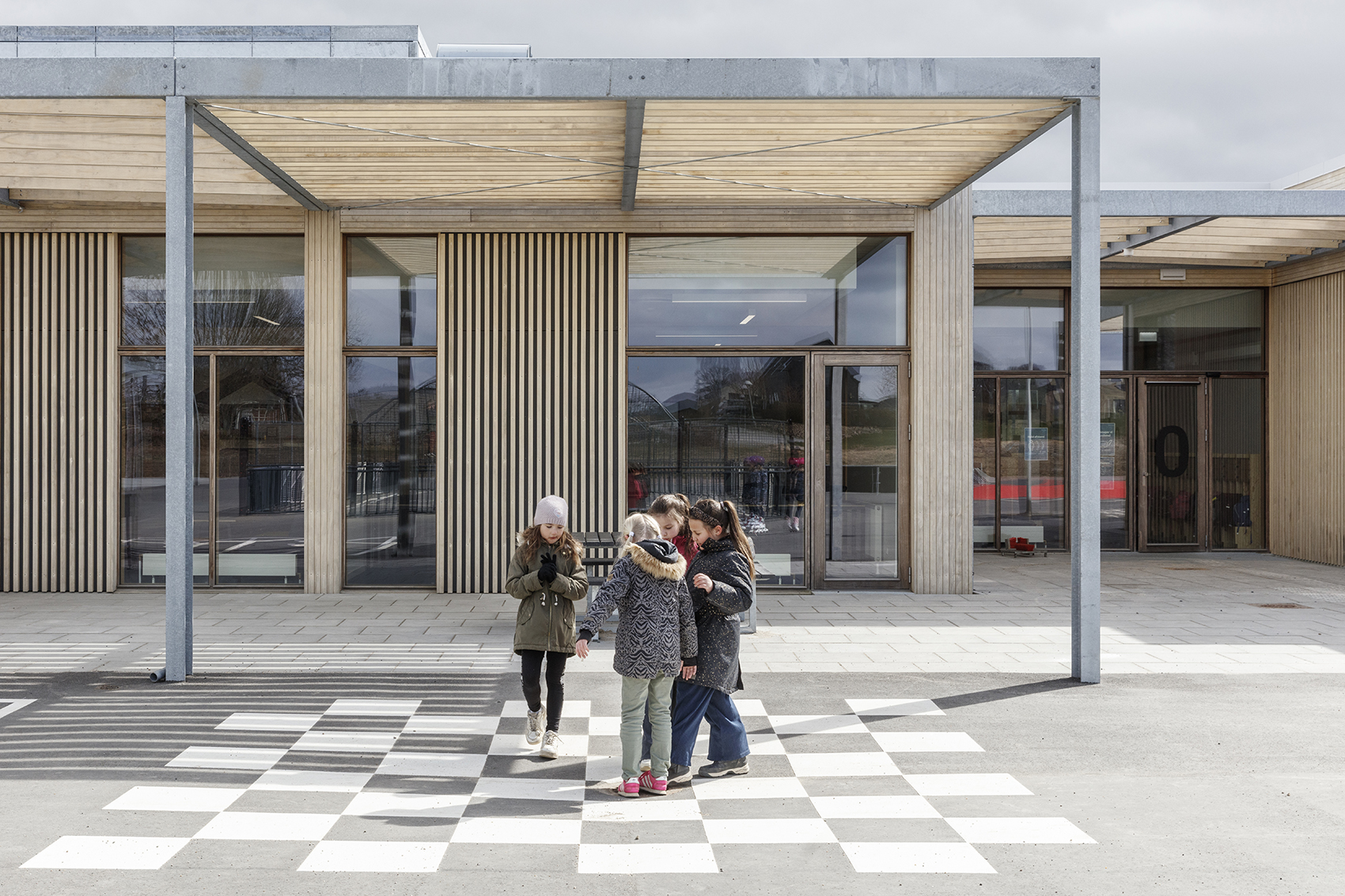 erlev school by arkitema architects