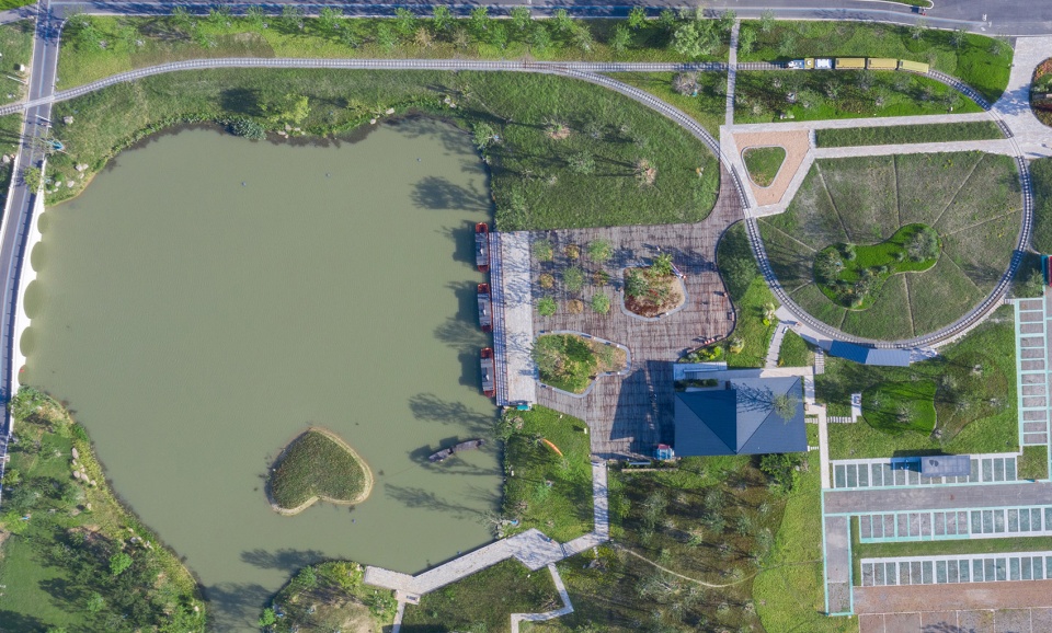 fuyang yangbei lake wetland reception center china by shulin architectural design