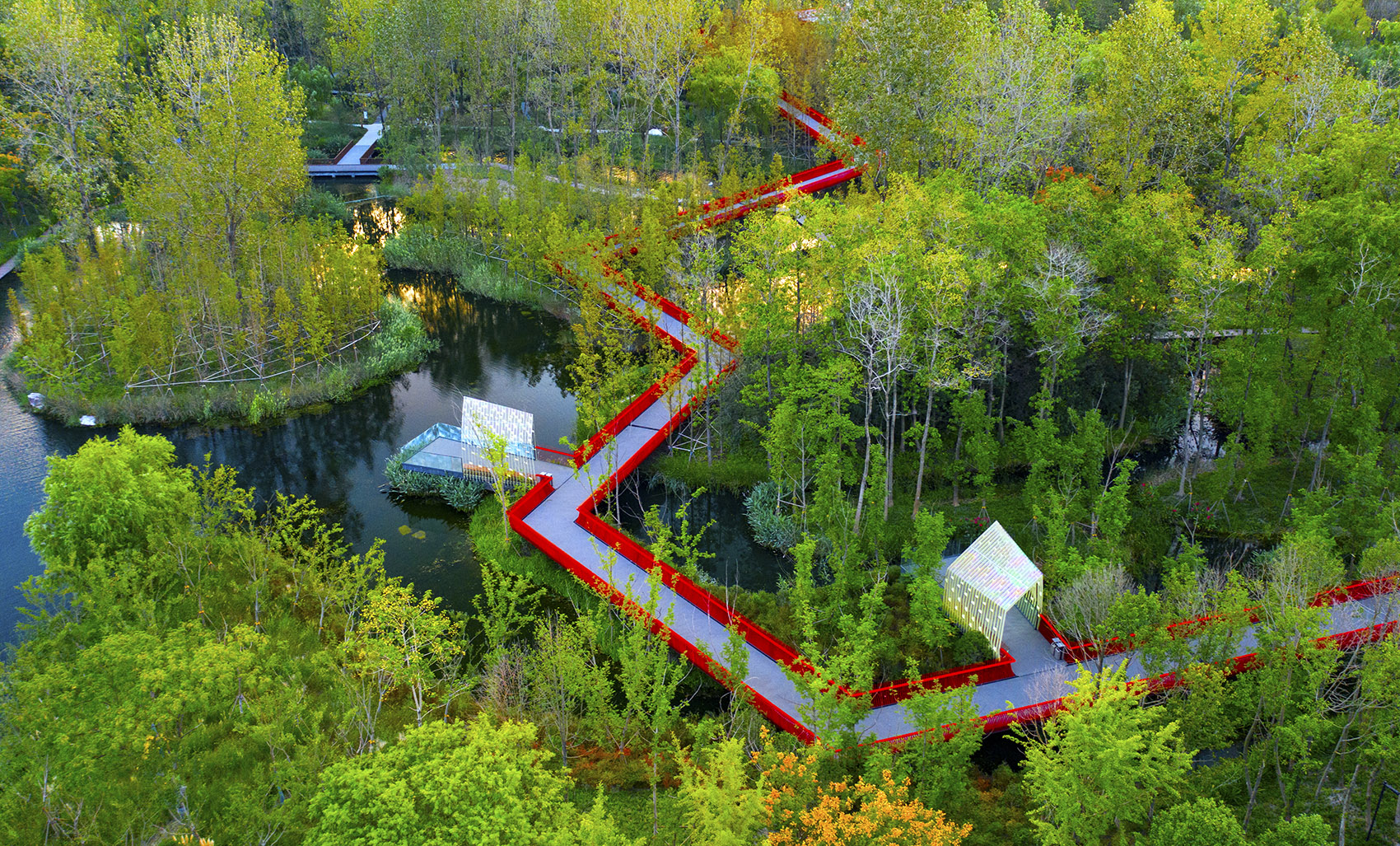 Jiaxing Nanhu Park China by Turenscape