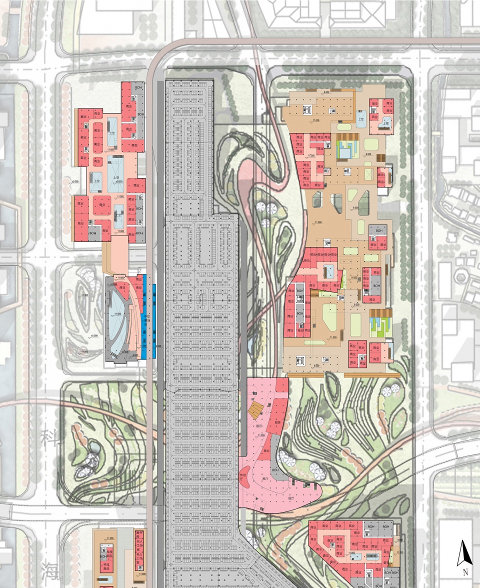 aedas and caupd hitad consortium won the urban design competition for hangzhou shuangpu depot tod project