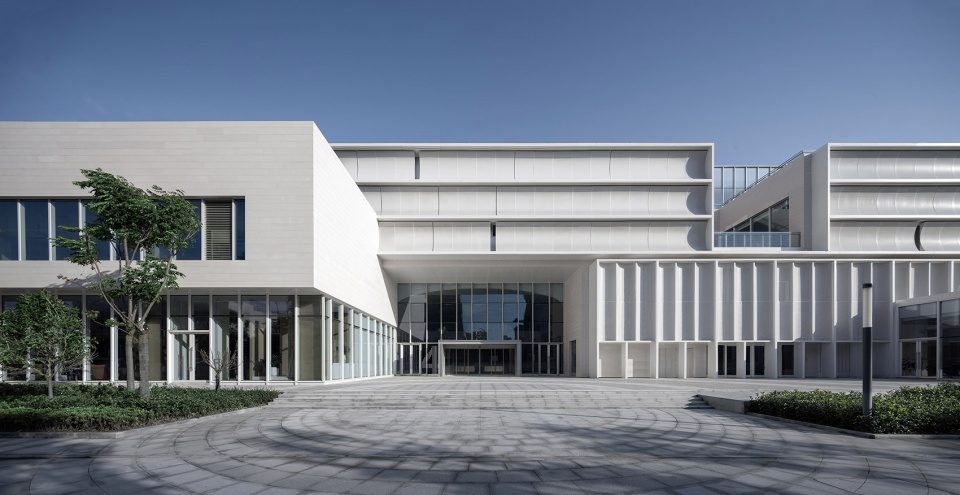 dongtai library complex renovation china by shanghai oria planning architectural design co ltd