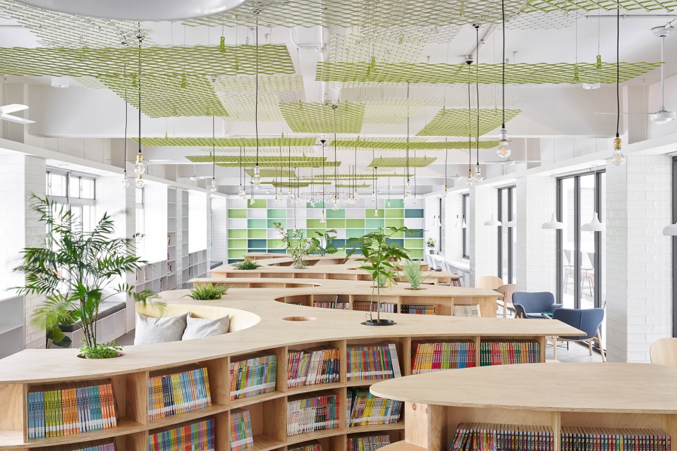 Lishin Elementary School Library TALI DESIGN