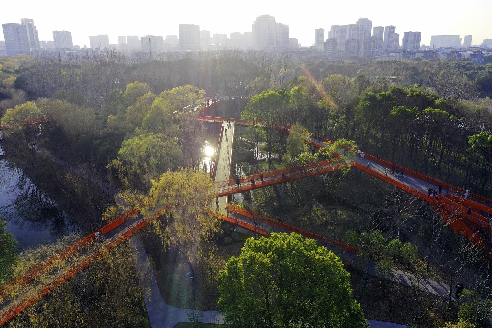 Jiaxing Nanhu Park China by Turenscape