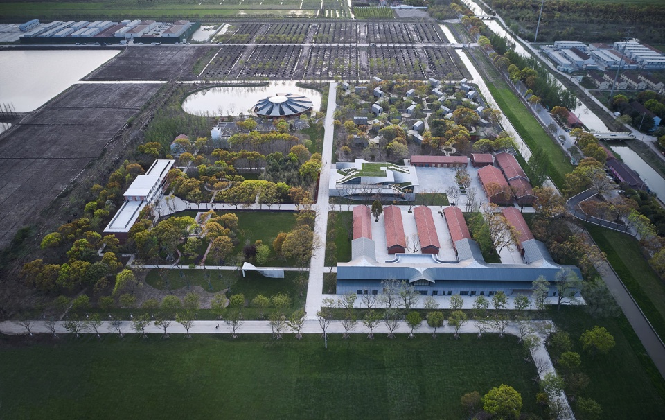 dongfeng parlor exhibition hall of the future town china by original design studiotjad