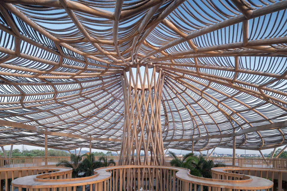 gulao water town cultural ecological tourism resort guest center china by huahui design
