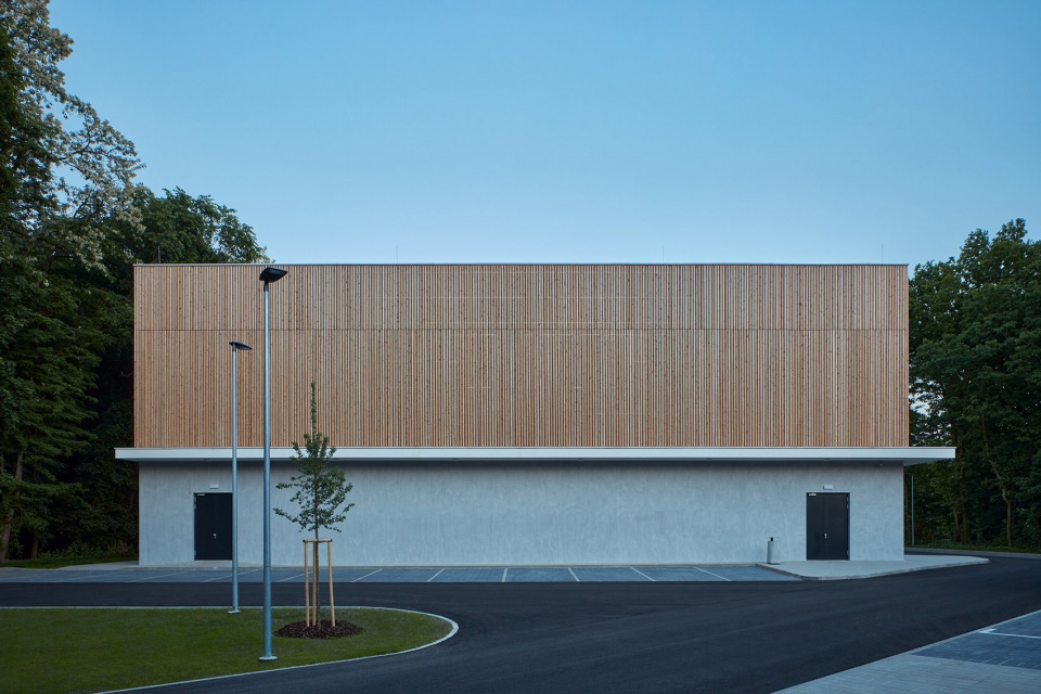 sports hall in borky by ov a