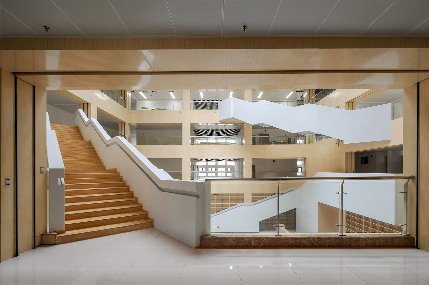 New Campus of Lujiang No 2 Middle School China by SZAD Hefei Branch