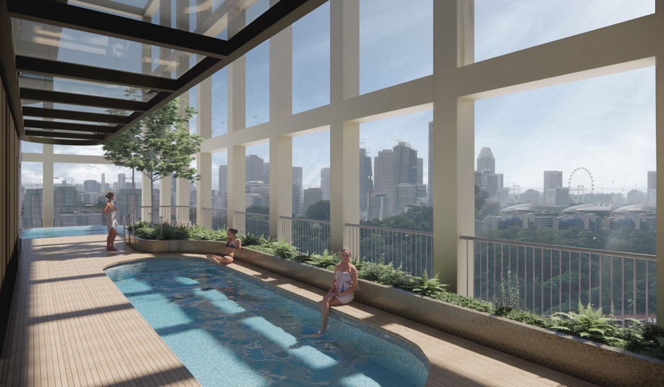 Tallest residential building along Singapore River designed by BIG