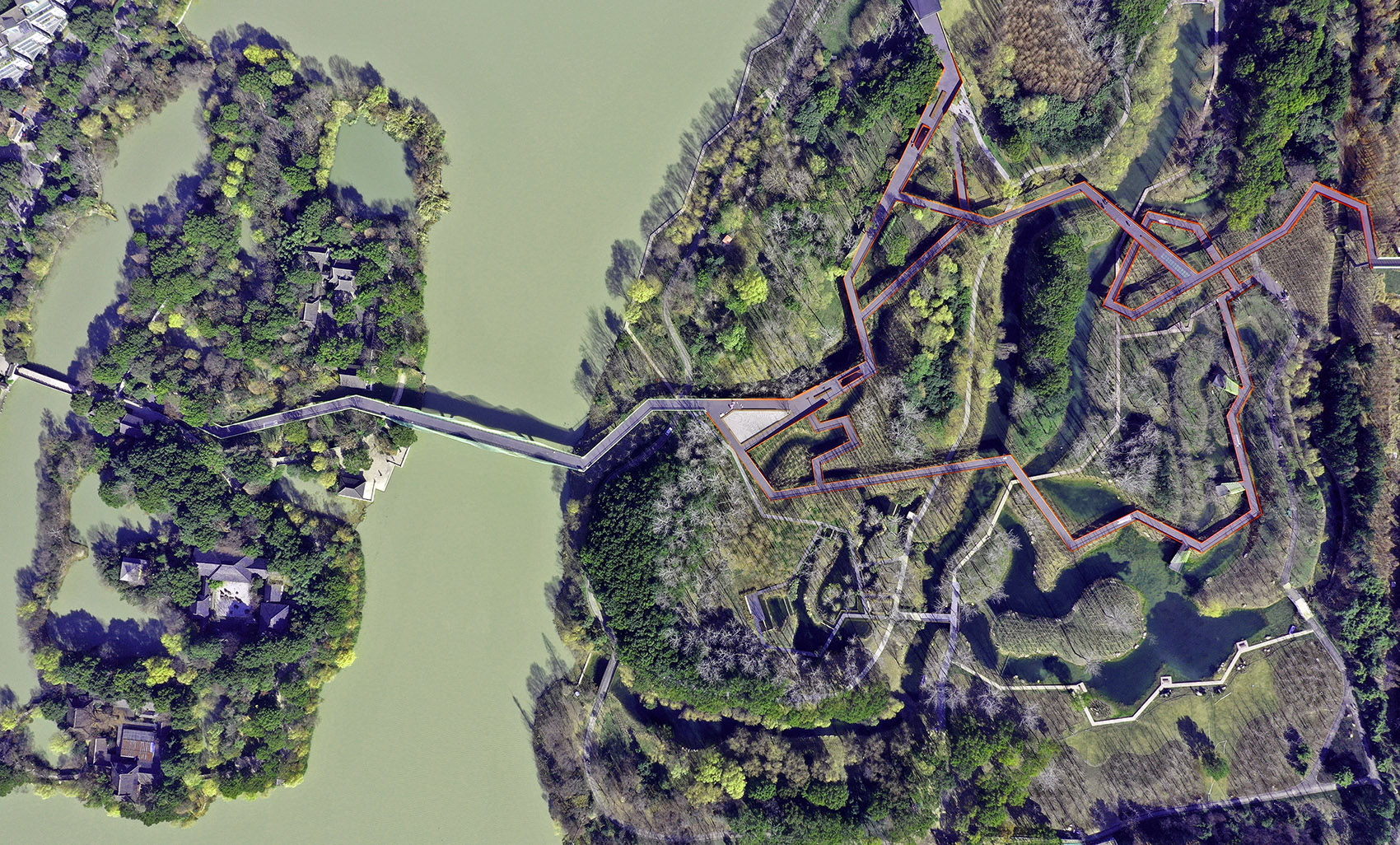 Jiaxing Nanhu Park China by Turenscape